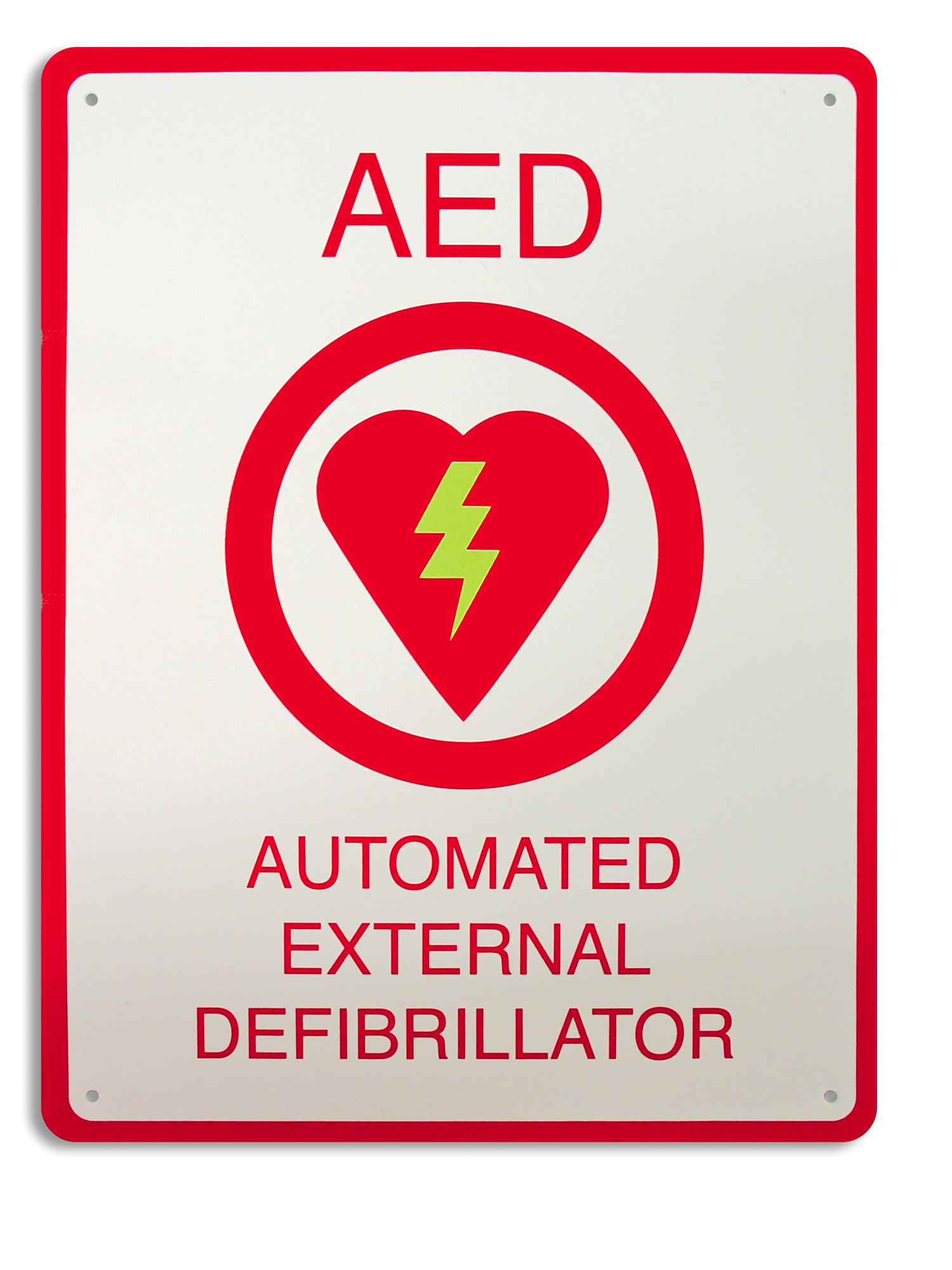ILCOR 3D AED Wall Sign