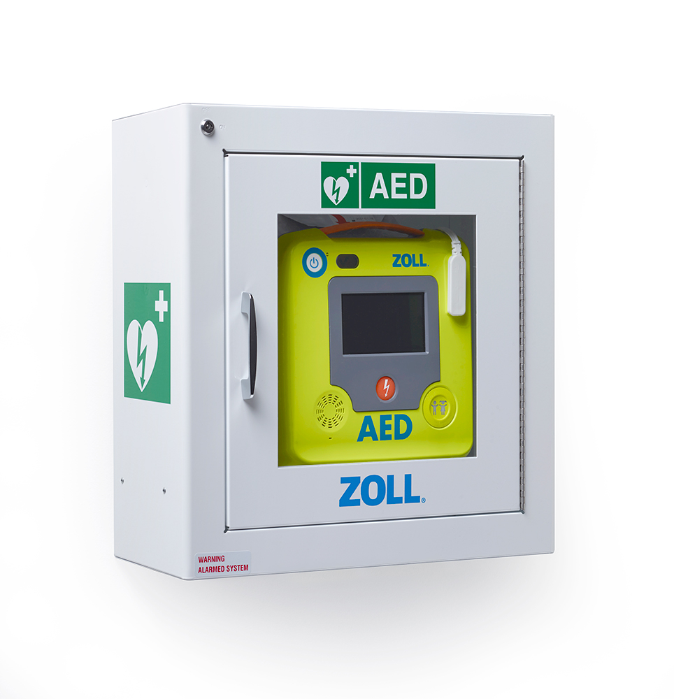 ZOLL standard surface AED wall cabinet, part 8000-001256